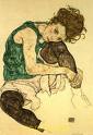 Edith, la mujer del artista - Egon Schiele